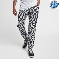 NOU ! PANTALONI ORIGINALI TRENING 100% Nike NSW Printed Swoosh Woven -S- foto