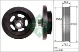 Fulie curea arbore cotit Mercedes C-Class, C-Class T-Model, Clc-Class, Clk, E-Class, E-Class T-Model, G-Class Motor 216 CDI, 78 mm, OE 6110300303