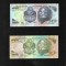 Set Uruguay 50 + 100 nuevos pesos unc/aunc