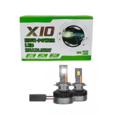 Set de 2 becuri led auto Xentech Light X10 Canbus Pro 59W - H-7
