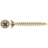 Evotools 650173 - Suruburi autofiletante pentru lemn cu cap inecat 4x20 mm 100 bucati