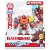Transformers cyberworld robot dinobot snarl convertibil 10cm