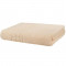Prosop de corp 550 g/mp din bumbac 100%, dublu fir, Soft, Crem, 70/140 cm