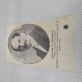 Carte postala manifest Partidul Conservator doctor Petre Herescu , fondator al urologiei moderne