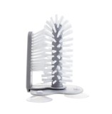 Perie dubla pentru spalat vase, pahare, borcane, interior/exterior, fixare cu ventuza K KATHODE