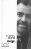 Casetă audio Alexandru Andrieș &lrm;&ndash; Alb Negru, originală, Jazz