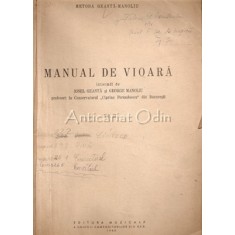 Manual De Vioara II - Ionel Geanta, George Manoliu