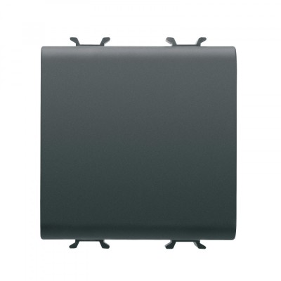 Intrerupator cap cruce 2M Gewiss Chorus negru GW12101 foto