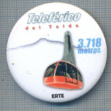 AX 611 INSIGNA - TELEFERICO DEL TEIDE-3718 METROS-ERTE-TENERIFE-INSULELE CANARE