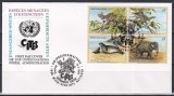 Natiunile Unite Viena 1994 - Animale amenințate, FDC