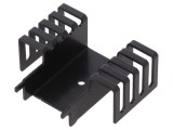Radiator Extrudat Negru 41.2mm x 51mm TO218 TO247