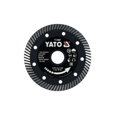 Disc diamantat 115 x 22.2 x1.3 mm Yato YT-59981 foto