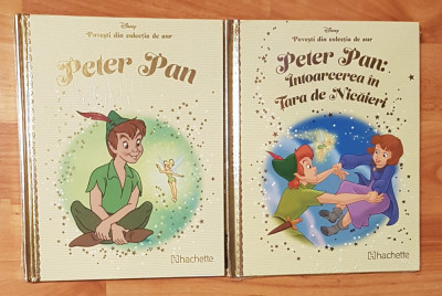 Set 2 carti Peter Pan. Disney. Povesti din colectia de aur foto