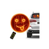 Panou LED tip emoticon zambaret , programabil, cu afisaje personalizabile controlate din telecomanda 12 gesturi Cod: FS-1804 Automotive TrustedCars, Oem