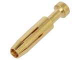 Pin Mamă Aurit 22AWG 0,37mm2 Crimpat