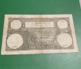 Bancnota 100 Lei 16 Octombrie 1930, Romania, Numismatica, Bancnote Romanesti