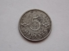 5 MARKKA 1952 FINLANDA-fier foto