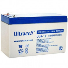 Baterie Ultracell UL9-12 , 12V , 9 Ah foto