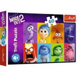 PUZZLE TREFL 60 DISNEY INSIDE OUT 2 EMOTIILE COPIILOR