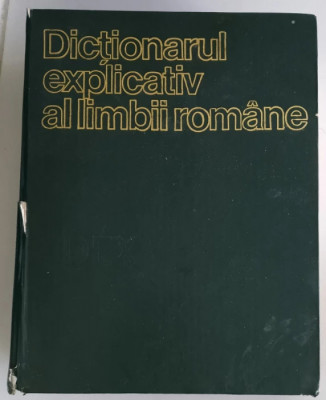 DEX - Dictionarul Explicativ Al Limbii Romane - 1975 foto