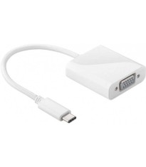 Adaptor USB Type C tata - VGA mama 0.2m alb Goobay foto