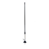 Antena CB PNI S60 cu fluture, lungime spic 59 cm, cu montura, cablu 4 m si mufa PL, fibra de sticla