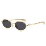 Ochelari de dama rama 90s Asteroid GSM 3220, auriu / negru