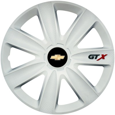 Set 4 Capace Roti GTX Alb R15, Compatibil Cu Chevrolet foto