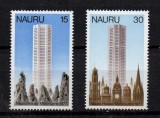 Nauru 1977 - Nauru House Melbourne, arhitectura, serie neuzata