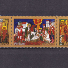 RO 2005 ,LP 1704 ," Craciun 2005 ",serie , MNH