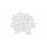 Accesorii creatie - polistiren - stea, alb, 3cm, set 16 buc, Colorarte