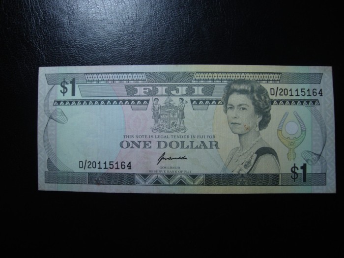 FIJI 1 DOLAR 1987 SUPERBA