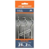 Rig Crap Team Rig 04 Orange Series 8 No.4, 35lb, 20cm, 3buc/pac