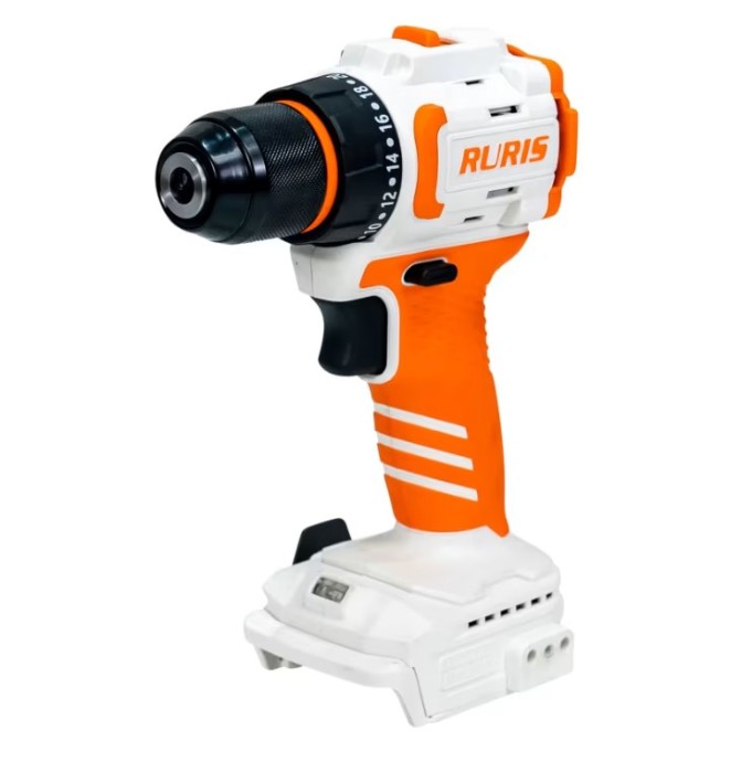 Masina de gaurit si insurubat (bormasina) pe acumulator RURIS RMX1240