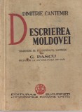 Dimitrie Cantemir - Descrierea Moldovei. Traducere de pe originalul latinesc de
