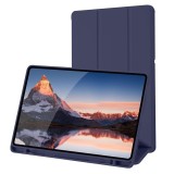 Husa Samsung Galaxy Tab S6 Lite 10.4 P610P615 Techsuit Flex Trifold Pen, bleumarin