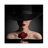 Tablou decorativ olegrafie pe panza Women 60 x 60 cm