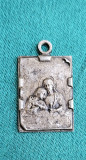 Cumpara ieftin VINTAGE,MICUT MEDALION RELIGIOS CU ISUS DIN METAL ARGINTAT, NECURATAT