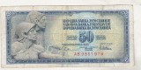 Bnk bn Iugoslavia 50 dinari 1978 circulata