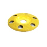 Disc sculptura in lemn Saburr &Oslash; 125 mm Plat FIN cu gauri ventilatie