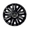 Set 4 capace roti Negre Cu Inel Cromat Royal R16 Compatibil Cu Lexus