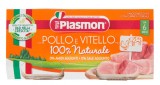 Piure din carne de pui si vitel fara gluten, 2 x 80g, Plasmon