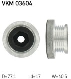 SKF VKM 03604 Sistem roata libera, generator