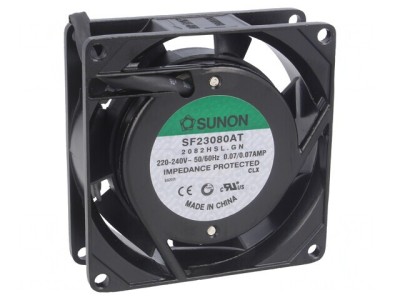 Ventilator AC Axial 230V 80x80x25mm 29dBA foto