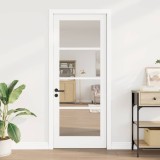 Ușă Interioară cu Sticlă &quot;ORKDAL&quot; Alb 83x211x4 cm