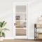 Ușă Interioară cu Sticlă &quot;ORKDAL&quot; Alb 83x211x4 cm