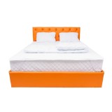 Set saltea URANUS Spring Comfort plus 2 perne plus Husa hipoalergenica plus Pilota vara microfibra 180x200, 140x200x26
