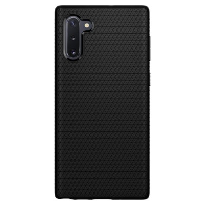 Husa TPU Spigen Liquid Air pentru Samsung Galaxy Note 10 N970 / Samsung Galaxy Note 10 5G N971, Neagra 628CS27373 foto