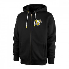 Pittsburgh Penguins hanorac de bărbați cu glugă back check 47 morris full zip hood - S