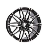 Jante DY342 DY343 KM 21x9.5 fata 21x10.5 spate 5x112 ET37 ET43 negru polish diamond cut compatibile BMW Cod: DY342 DY343